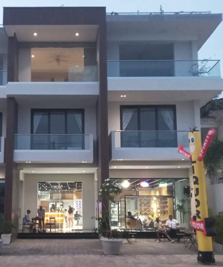 Modern Liquor Store & Outdoor Bar Terrace on the Waterfront of Samana.